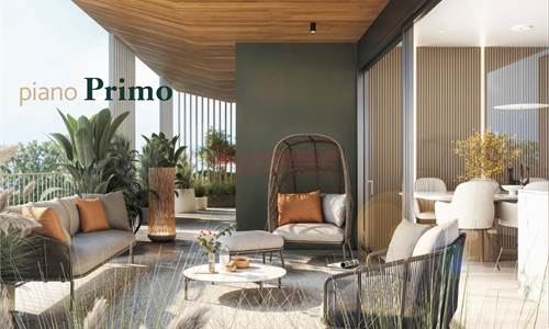 Nuovissimi appartamenti con ampie terrazze verdi in 